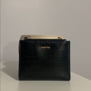 Parfois Black snake skin wallet